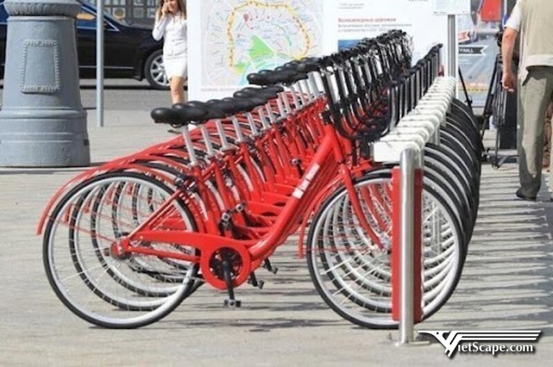 Có thể thuê xe đạp nếu di chuyển quãng đường ngắn tại trung tâm thành phố Huế