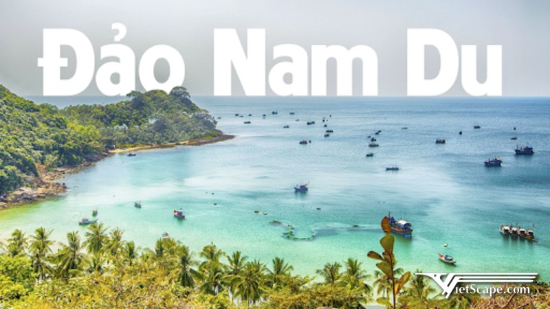 Quần đảo Nam Du cách ra TP Kiên Giang