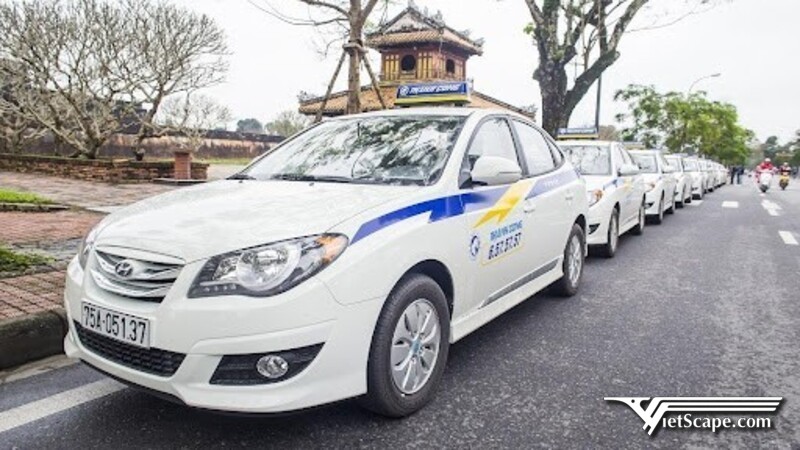 Taxi cũng là mô hình dịch vụ khá phát triển tại Huế hiện nay