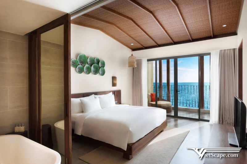 Phòng ở tại Dusit Princess Moonrise Beach Resort có view hướng nhìn ra biển tuyệt đẹp