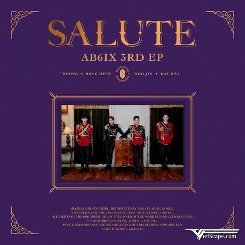 4th EP: “Salute” - 02/11/2020