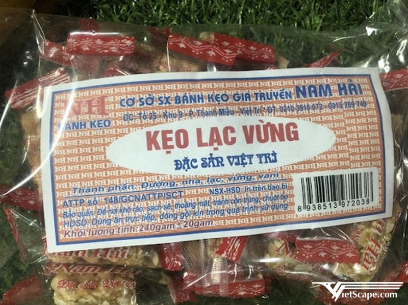 Kẹo lạc Việt Trì