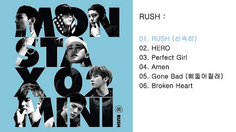 Mini Album: “Rush” - 07/09/2015