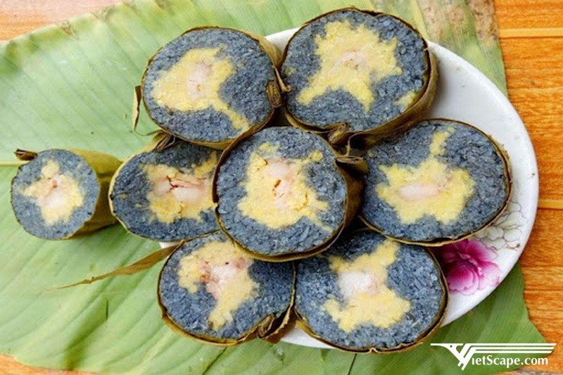 Bánh chưng đen Mường Lò