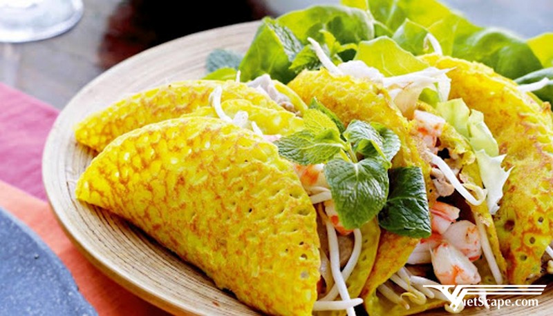 Bánh xèo mực