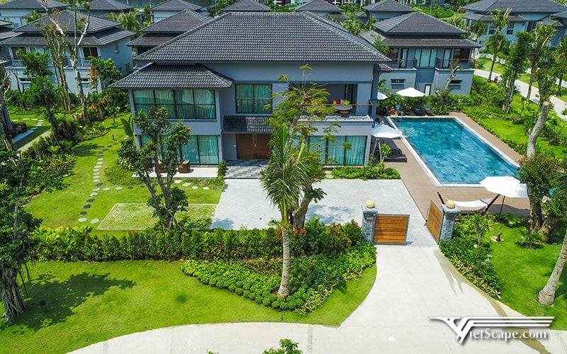 Mỗi căn biệt thự ở Novotel Hotel Phú Quốc đều có hồ bơi riêng