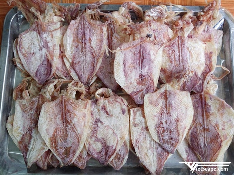 Mực khô một nắng