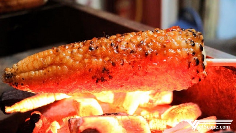 Ngô nướng sốt cay