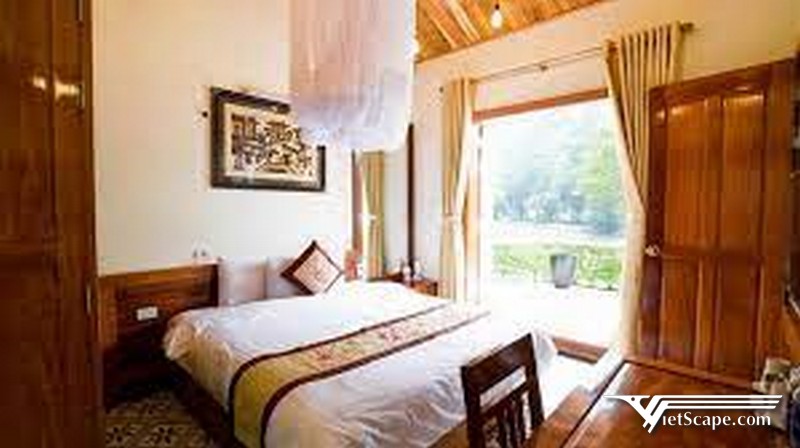 Phòng ngủ của Hang Múa Ecolodge