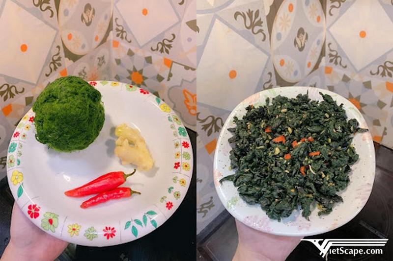 Rêu đá nướng